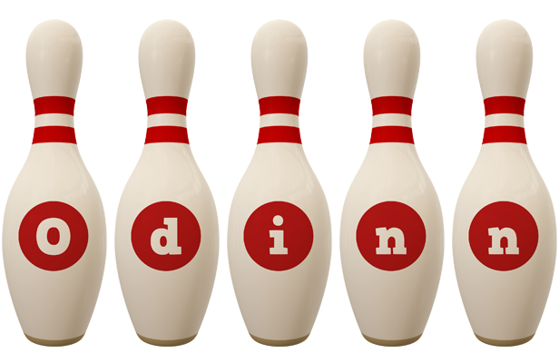 Odinn bowling-pin logo