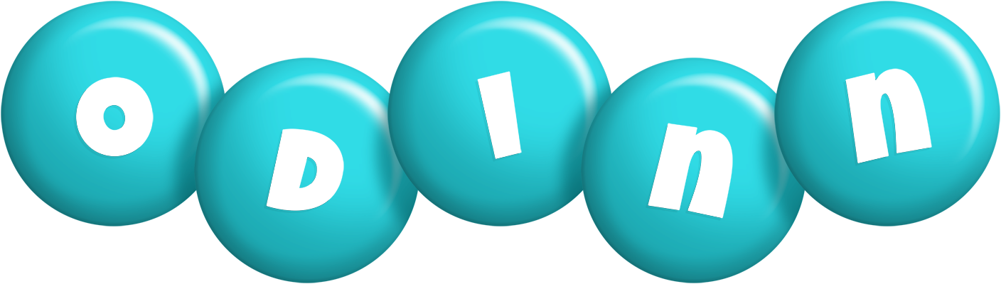 Odinn candy-azur logo