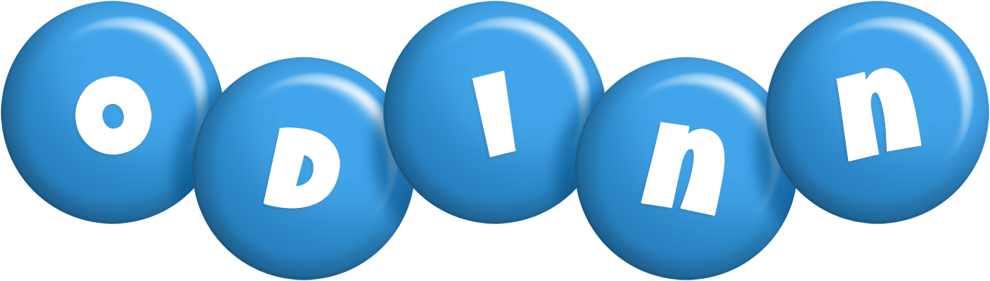 Odinn candy-blue logo