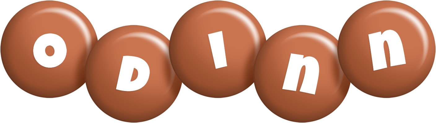 Odinn candy-brown logo