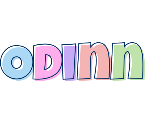 Odinn pastel logo