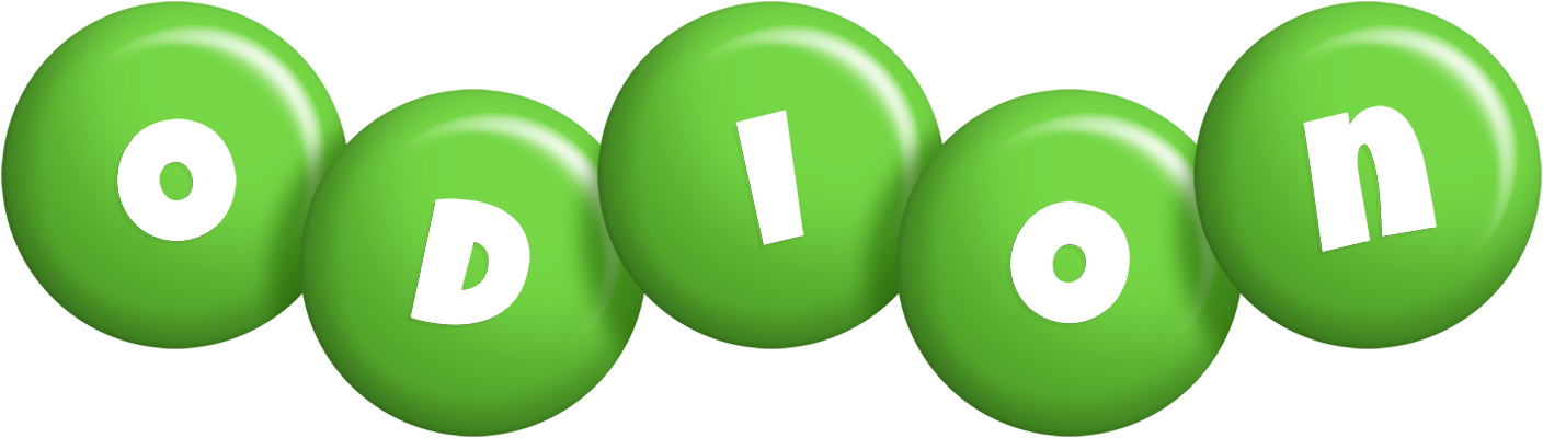 Odion candy-green logo