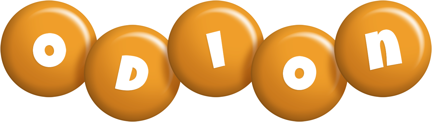Odion candy-orange logo