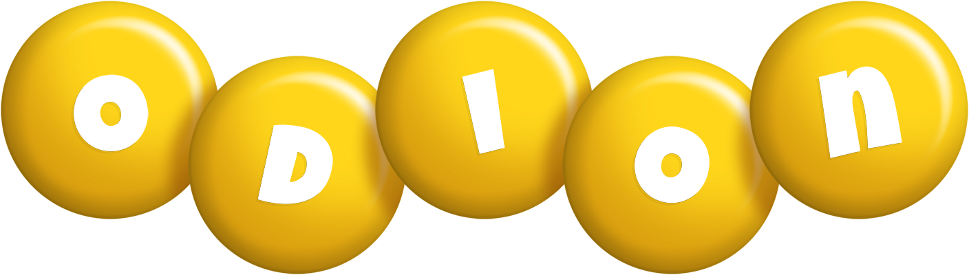 Odion candy-yellow logo