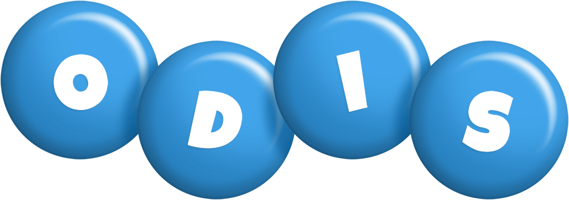 Odis candy-blue logo