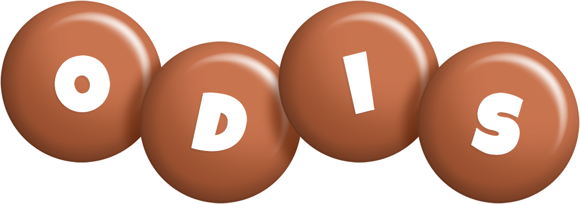 Odis candy-brown logo