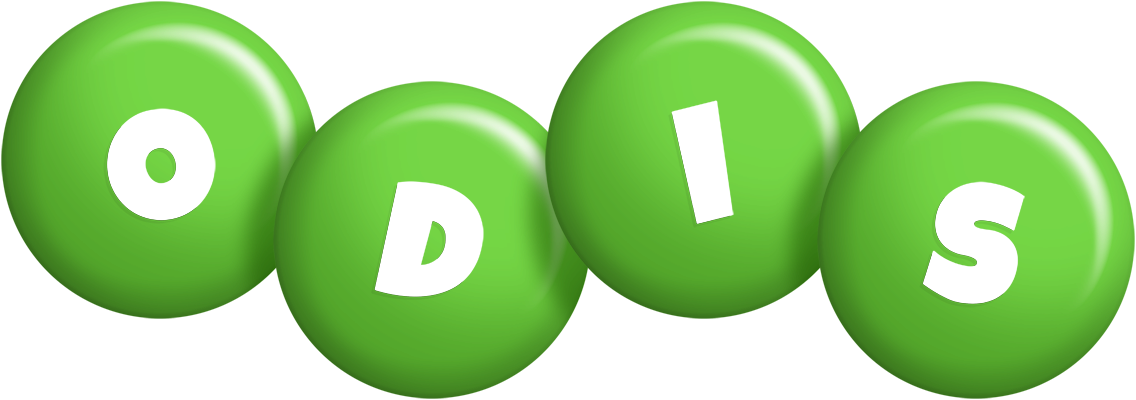 Odis candy-green logo