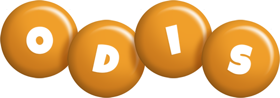 Odis candy-orange logo