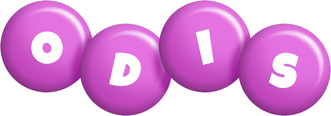 Odis candy-purple logo