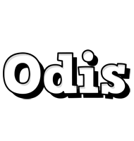 Odis snowing logo