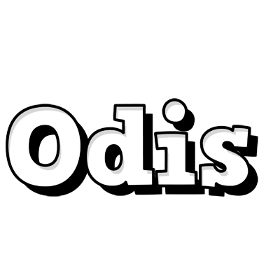 Odis snowing logo