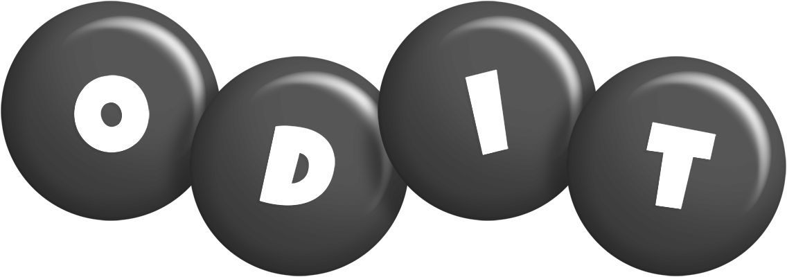 Odit candy-black logo