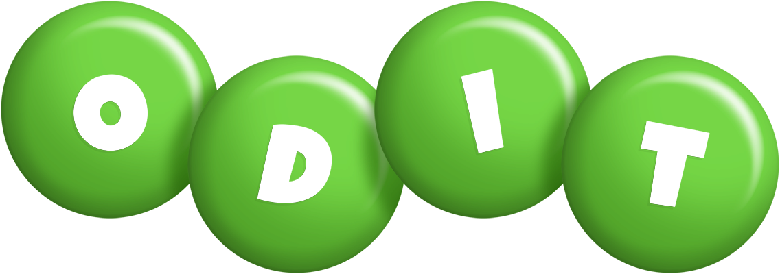 Odit candy-green logo