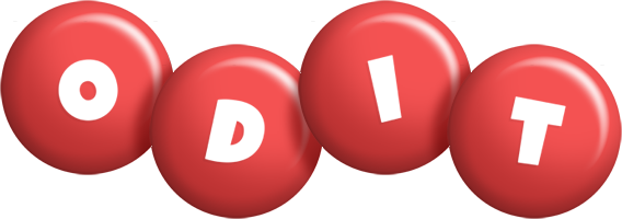 Odit candy-red logo