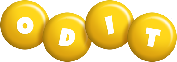 Odit candy-yellow logo