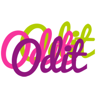 Odit flowers logo