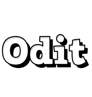 Odit snowing logo