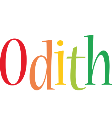 Odith birthday logo