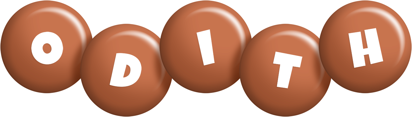 Odith candy-brown logo