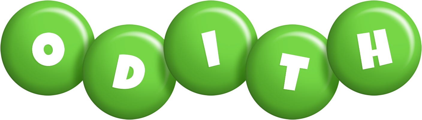 Odith candy-green logo