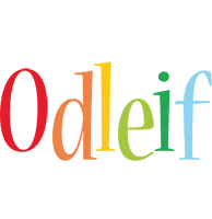 Odleif birthday logo
