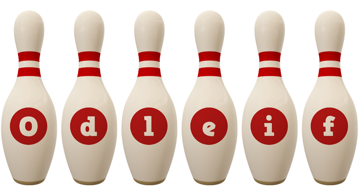 Odleif bowling-pin logo