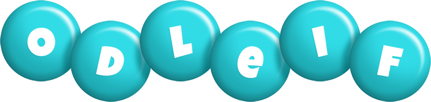 Odleif candy-azur logo
