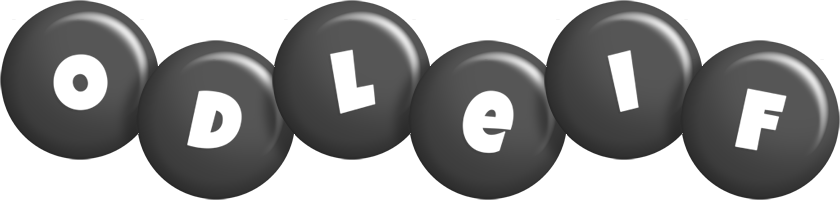 Odleif candy-black logo