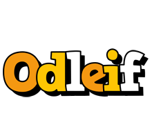 Odleif cartoon logo