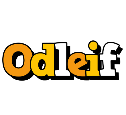 Odleif cartoon logo