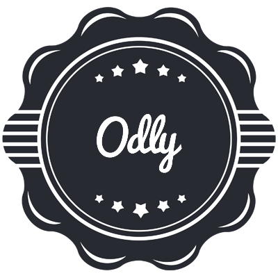 Odly badge logo