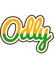 Odly banana logo