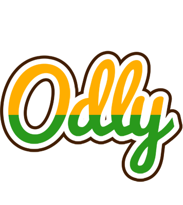 Odly banana logo