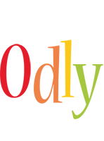 Odly birthday logo