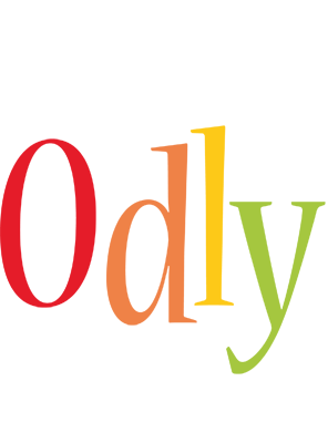 Odly birthday logo