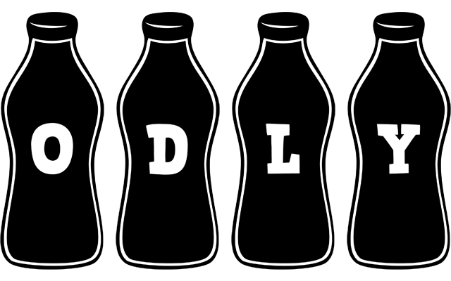 Odly bottle logo