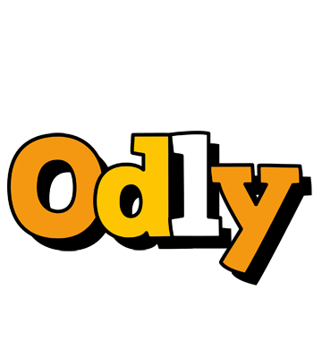 Odly cartoon logo