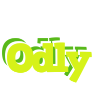 Odly citrus logo