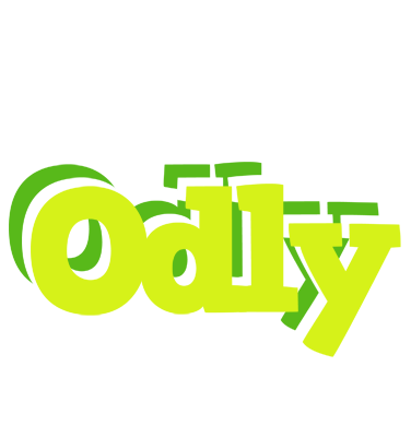 Odly citrus logo
