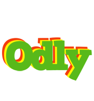 Odly crocodile logo