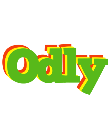 Odly crocodile logo