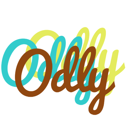 Odly cupcake logo