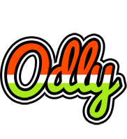 Odly exotic logo