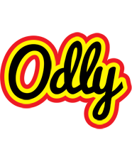 Odly flaming logo