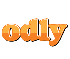 Odly orange logo