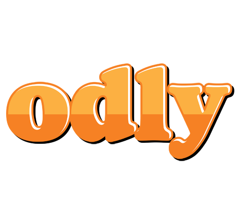 Odly orange logo