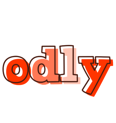 Odly paint logo