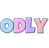 Odly pastel logo