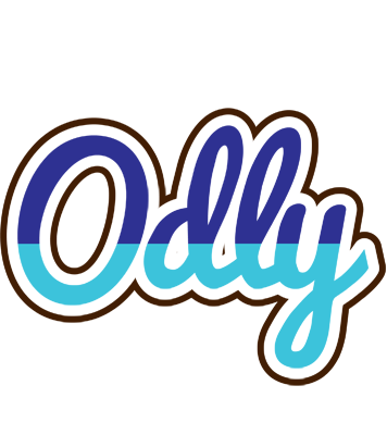 Odly raining logo