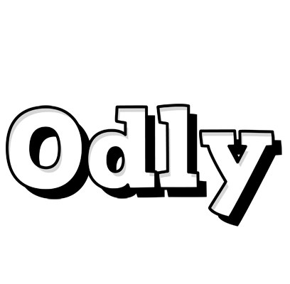 Odly snowing logo